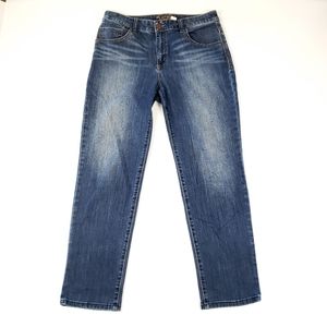 Chico's High Rise Stretch Jeans Size 0.5 Medium Wash Stretch